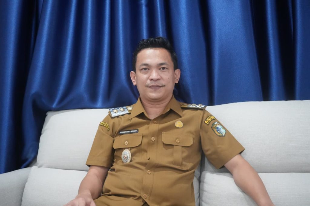 Wakil Bupati Sintang, Florensius Ronny dalam wawancara ekslusif bersama Langit Semesta Media pada Selasa, 12 Agustus 2025 di Kantor Wakil Bupati Sintang.